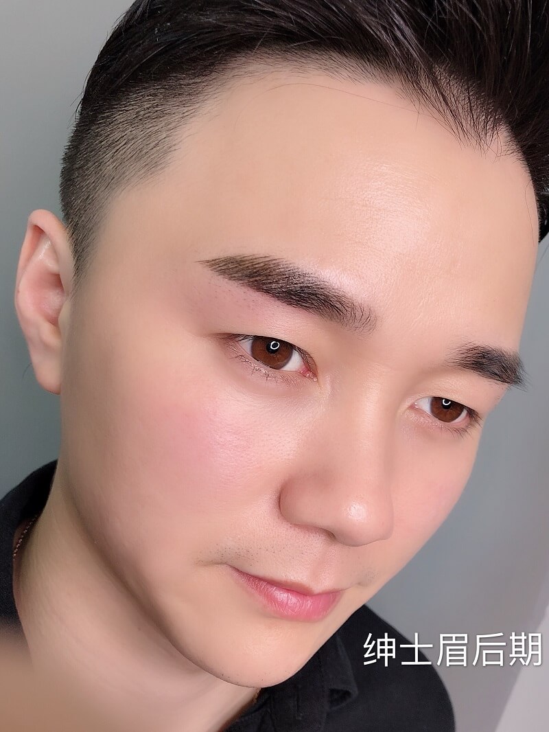 意想不到!男士线条眉效果竟然会这样2!