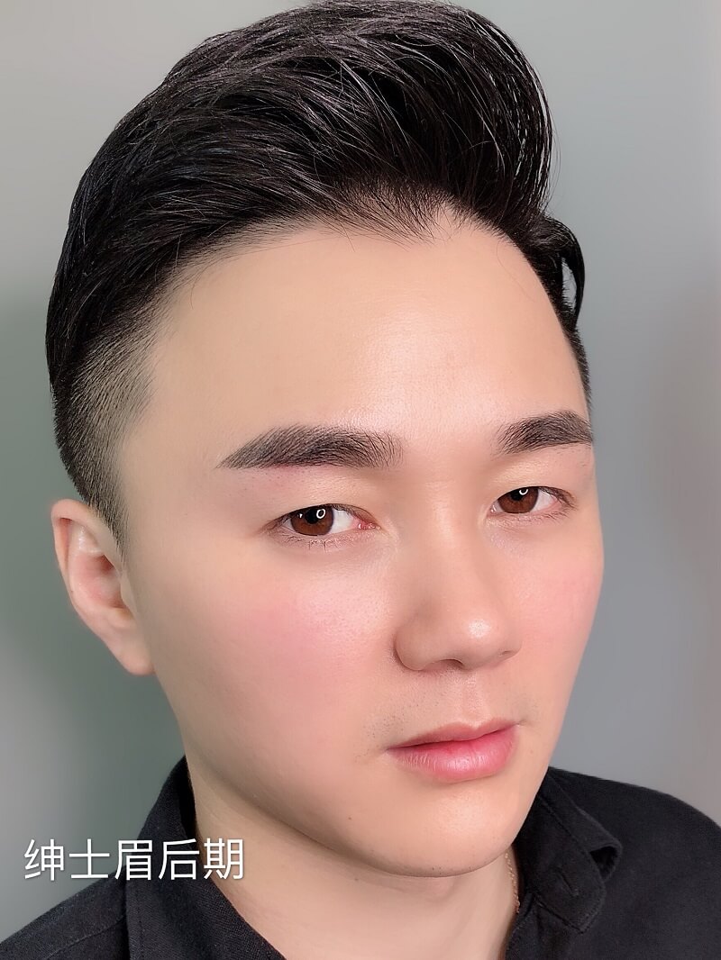意想不到!男士线条眉效果竟然会这样1!